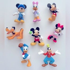 Disney Character Figurine Set - Multicolor